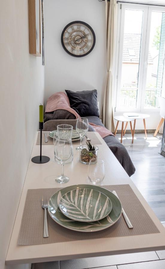 讷伊-普莱桑斯Warm Studio En Duplex Proche Paris Et Disney公寓 外观 照片